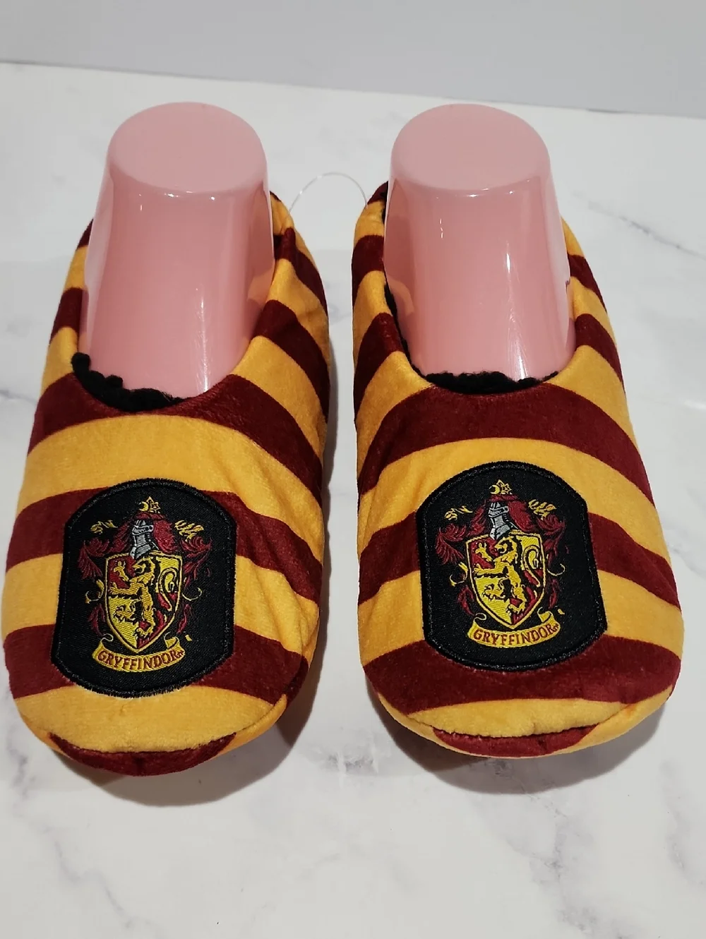 Harry Potter Gryffindor  Striped  House Slippers